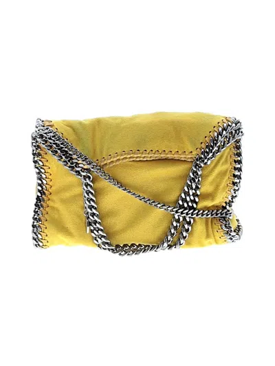 Pre-owned Stella Mccartney Leather Crossbody Bag In Yellow
