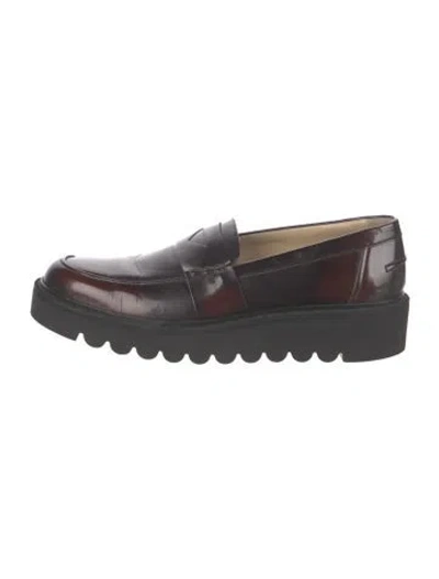 Pre-owned Stella Mccartney Leather Drivers In Black