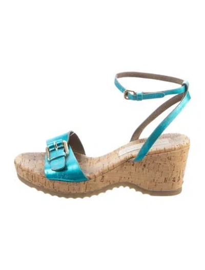 Pre-owned Stella Mccartney Leather Espadrilles