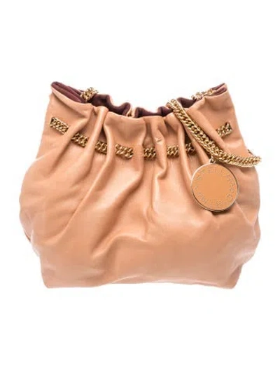Pre-owned Stella Mccartney Leather Evening Bag In Brown
