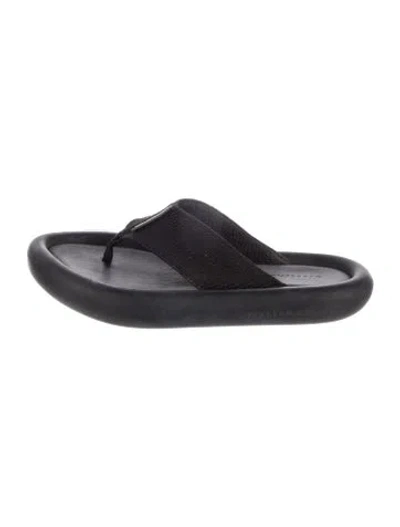 Pre-owned Stella Mccartney Leather Flip Flops In Multi