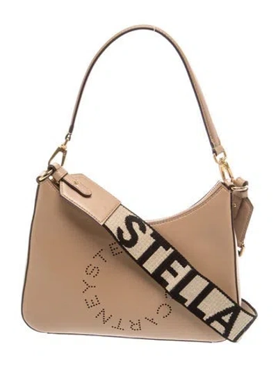 Pre-owned Stella Mccartney Leather Hobo In Neutral