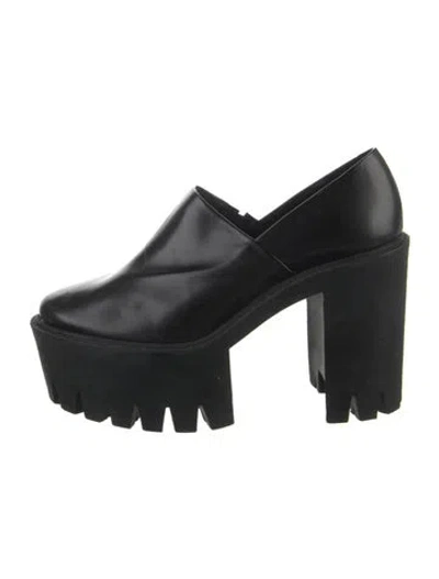 Pre-owned Stella Mccartney Leather Pumps In Black
