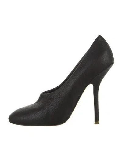 Pre-owned Stella Mccartney Leather Pumps In Black