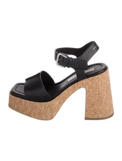 Pre-owned Stella Mccartney Leather Sandals In Neutral