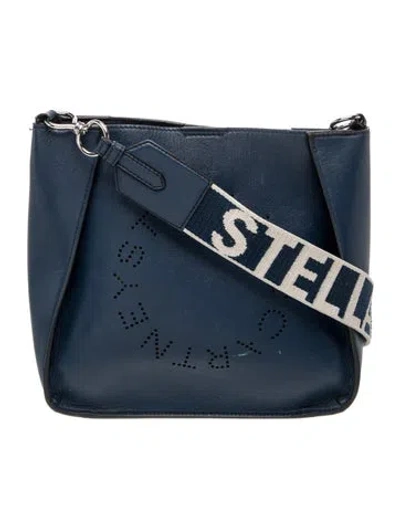 Pre-owned Stella Mccartney Leather Shoulder Bag In Blue