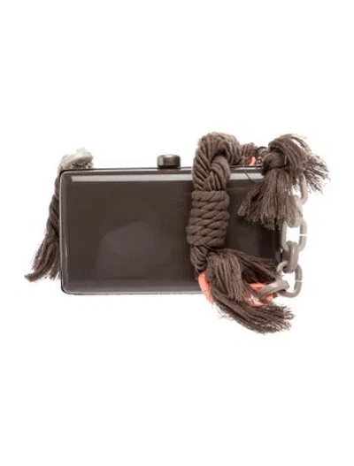 Pre-owned Stella Mccartney Leather Shoulder Bag In Brown