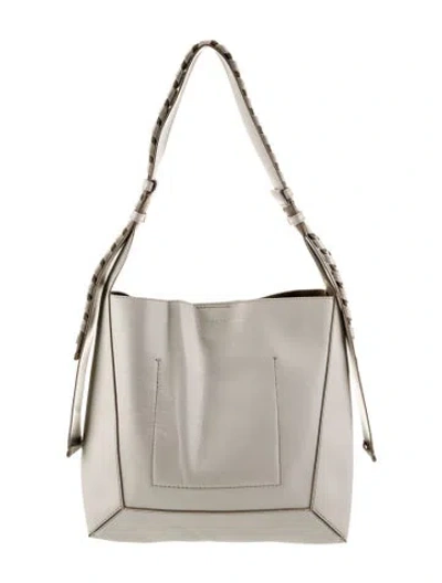 Pre-owned Stella Mccartney Leather Shoulder Bag In Neutral