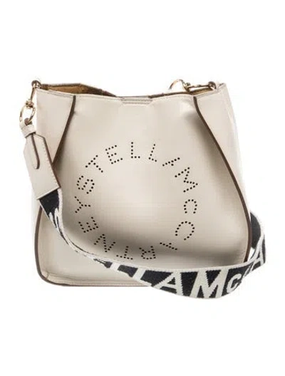 Pre-owned Stella Mccartney Leather Shoulder Bag In Neutral