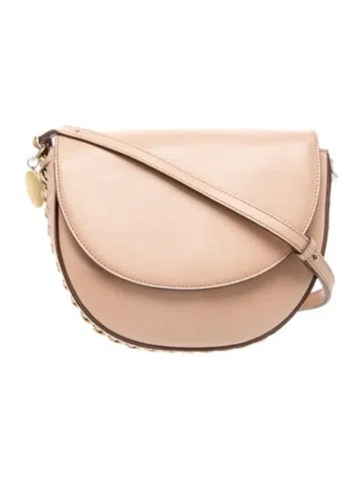Pre-owned Stella Mccartney Leather Shoulder Bag In Neutral