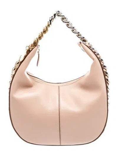 Pre-owned Stella Mccartney Leather Shoulder Bag In Pink