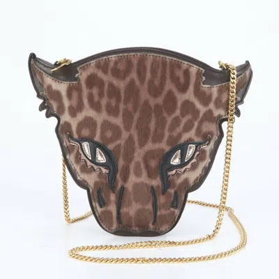 Pre-owned Stella Mccartney Leather Shoulder Bag Tote Bag () In Brown
