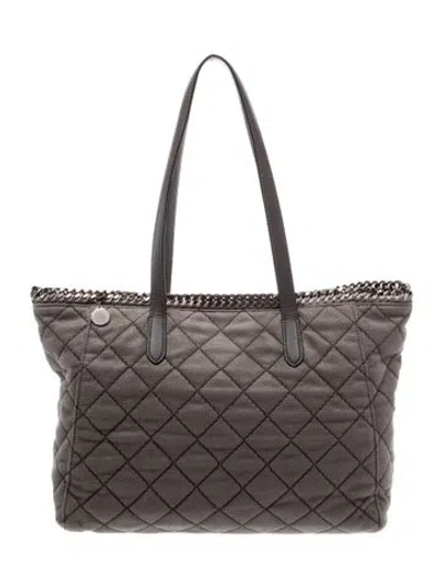 Pre-owned Stella Mccartney Leather Top Handle Bag In Multi