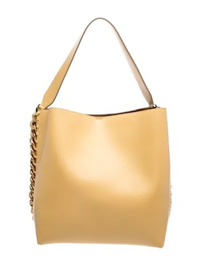 Pre-owned Stella Mccartney Leather Tote In Yellow
