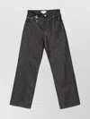 Stella Mccartney Jeans With Key Details Finished In Leather
