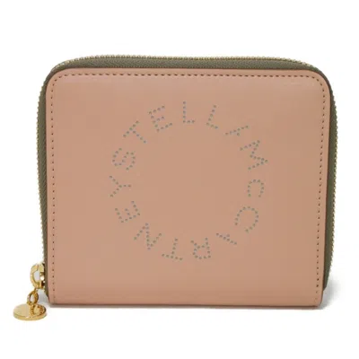 Pre-owned Stella Mccartney Leather Wallet (bi-fold) () In Pink