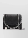 STELLA MCCARTNEY LEATHER WALLET SMALL CHAIN STRAP