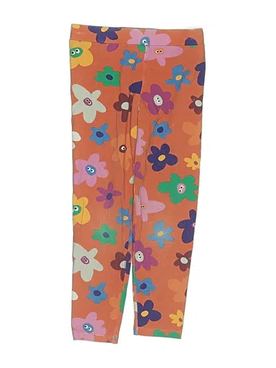 Pre-owned Stella Mccartney Kids'  Leggings In Orange