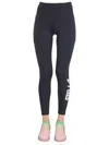 Stella Mccartney Technical Fabric Leggings In Blue
