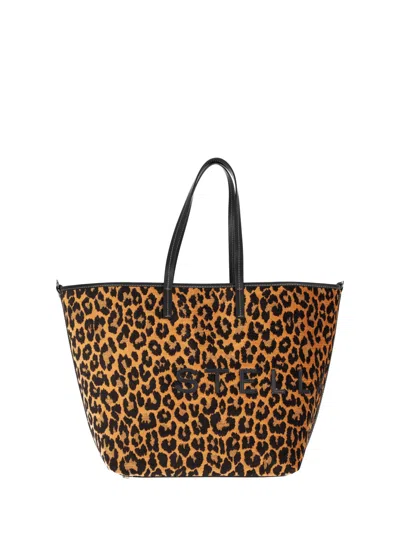 Stella Mccartney Stella Mc Cartney W/tote Bags In Animal Print