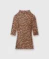 Stella Mccartney Leopard High-neck Top In Leopard Print