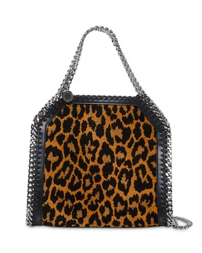 Stella Mccartney Leopard Jacquard Mini Tote