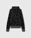 Stella Mccartney Leopard Jacquard Oversized Wool Turtleneck