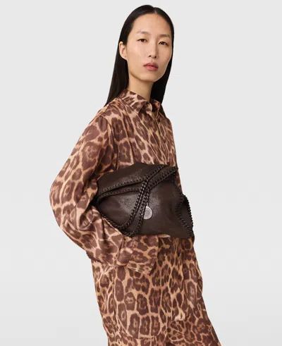 Stella Mccartney Leopard Oversized Shirt In Leopard Print