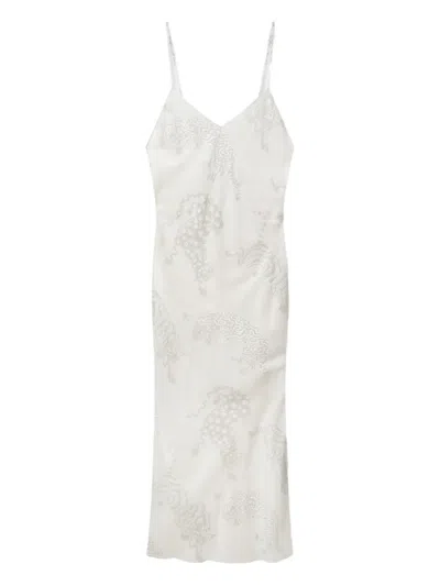 STELLA MCCARTNEY LEOPARD-PATTERN SLEEVELESS DRESS