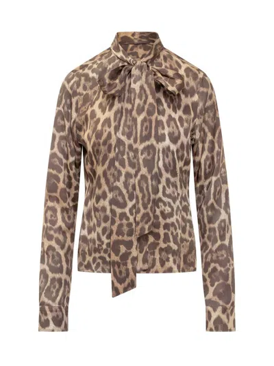 Stella Mccartney Leopard Print Blouse