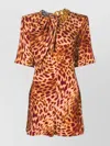 Stella Mccartney Leopard-print Mini Dress