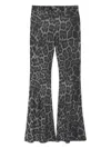Stella Mccartney Leopard Print Flared Jeans