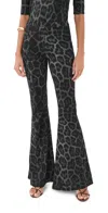 Stella Mccartney Leopard Print Flared Trousers