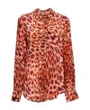 Stella Mccartney Leopard Print Shirt In Red