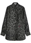 Stella Mccartney Oversized Leopard Print Shirt