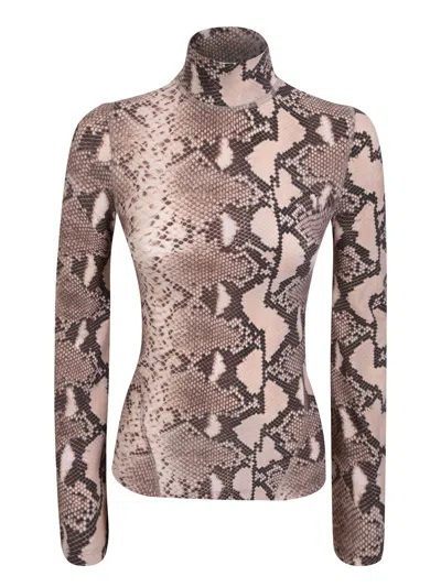 Stella Mccartney Leopard-print Top In Multi