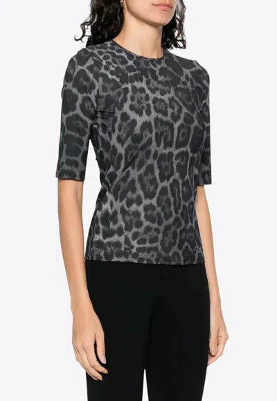 STELLA MCCARTNEY LEOPARD PRINT TOP