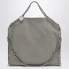 Stella Mccartney Light Grey Falabella Fold Over Tote Bag Women In Gray
