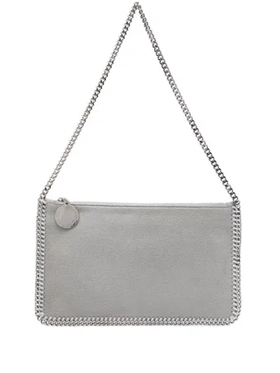 STELLA MCCARTNEY LIGHT GREY FALABELLA SHOULDER BAG