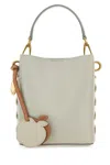 Stella Mccartney Borsa A Secchiello Veuve Clicquot In Similpelle Grigio Chiaro Donna