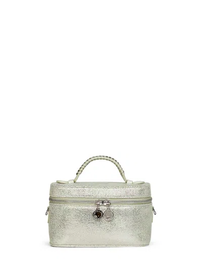 Stella Mccartney Light Lime Falabella Vanity Case Bag In Green