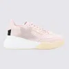 Stella Mccartney Perforated Star Low-top Sneakers In Ballet Pink