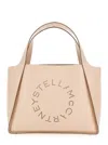Stella Mccartney Tote Embossed Grainy Mat Ballet Pink In Light Pink