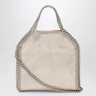 Stella Mccartney Light Pink Micro Falabella Tote Bag In Neutral