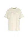 Stella Mccartney Woman T-shirt Cream Size L Cotton In White