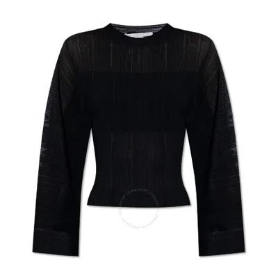STELLA MCCARTNEY STELLA MCCARTNEY LIGHTWEIGHT PLISSE KNIT JUMPER