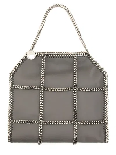 Stella Mccartney Limited-edition "falabella Chain Cage" Mini Tote Bag In Gray