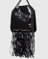 Stella Mccartney Limited-edition Falabella Sequin Fringe Tiny Tote Bag