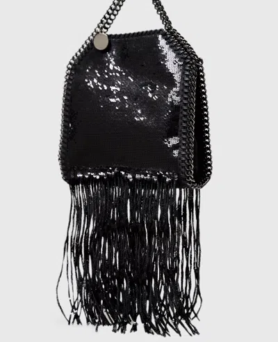 Stella Mccartney Limited-edition Falabella Sequin Fringe Tiny Tote Bag