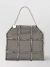 Stella Mccartney Limitededition Falabella Chain Cage Mini Tote Bag In Gray